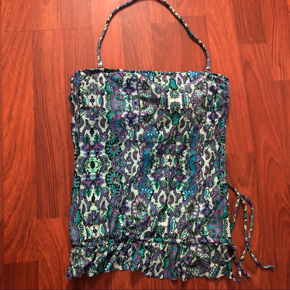 NWOT Kenneth Cole Reaction Swimsuit Tankini Top S